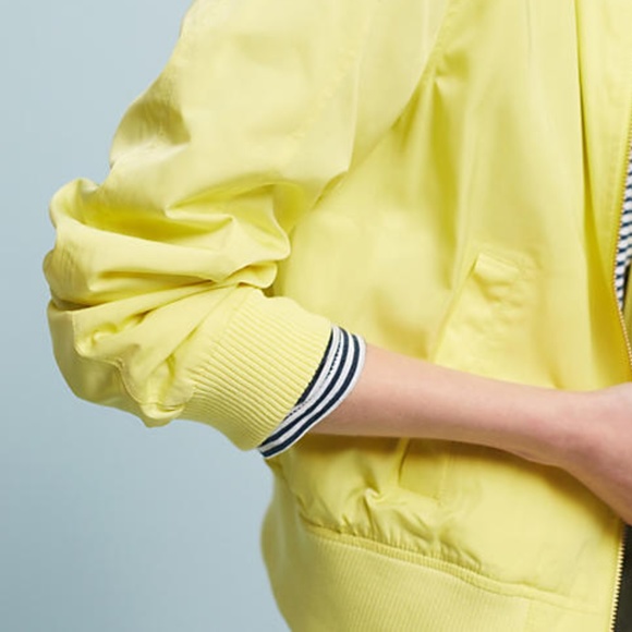 Anthropologie Hei Hei Juneworthy Bomber Nylon M 8 - Picture 3 of 8